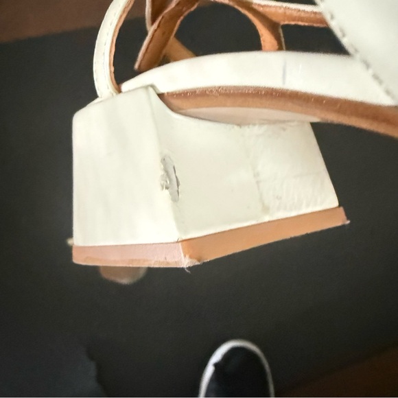 Sezane Paula Babies Shoes Cream Patent leather size 38 7.5 - Picture 7 of 12